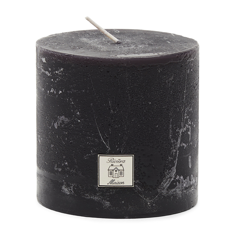 Rustic Candle black 10x10