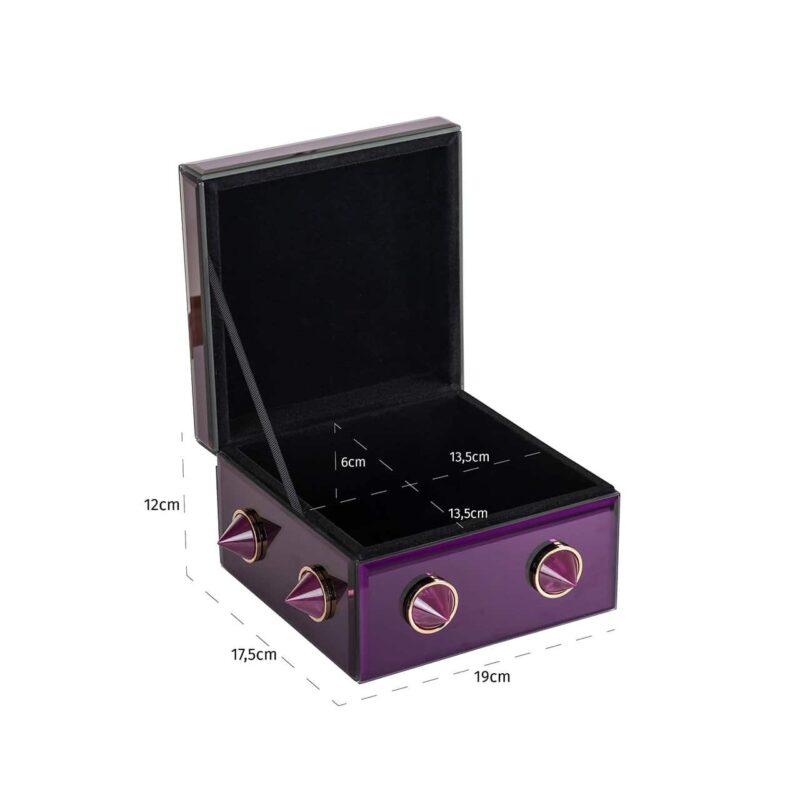 Opbergbox Jelia paars (Purple) - Afbeelding 3